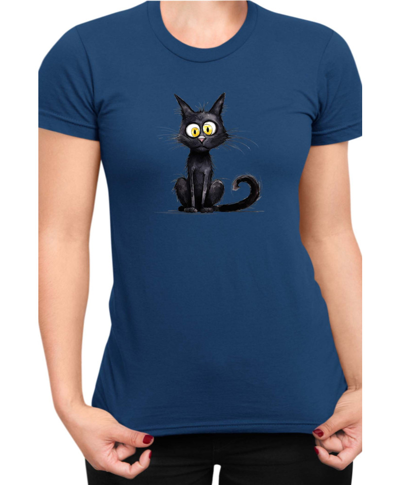 Дамска Тениска Funny Cats Breeds Bombay 1