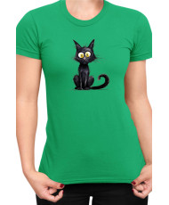 Дамска Тениска Funny Cats Breeds Bombay 1
