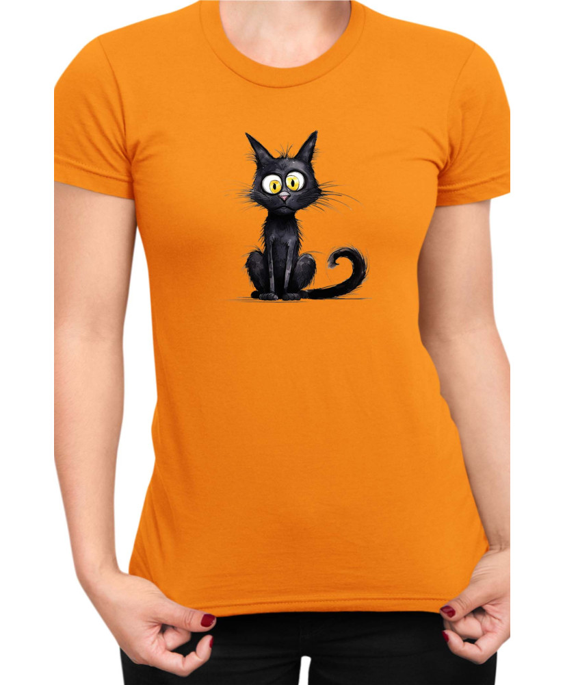 Дамска Тениска Funny Cats Breeds Bombay 1
