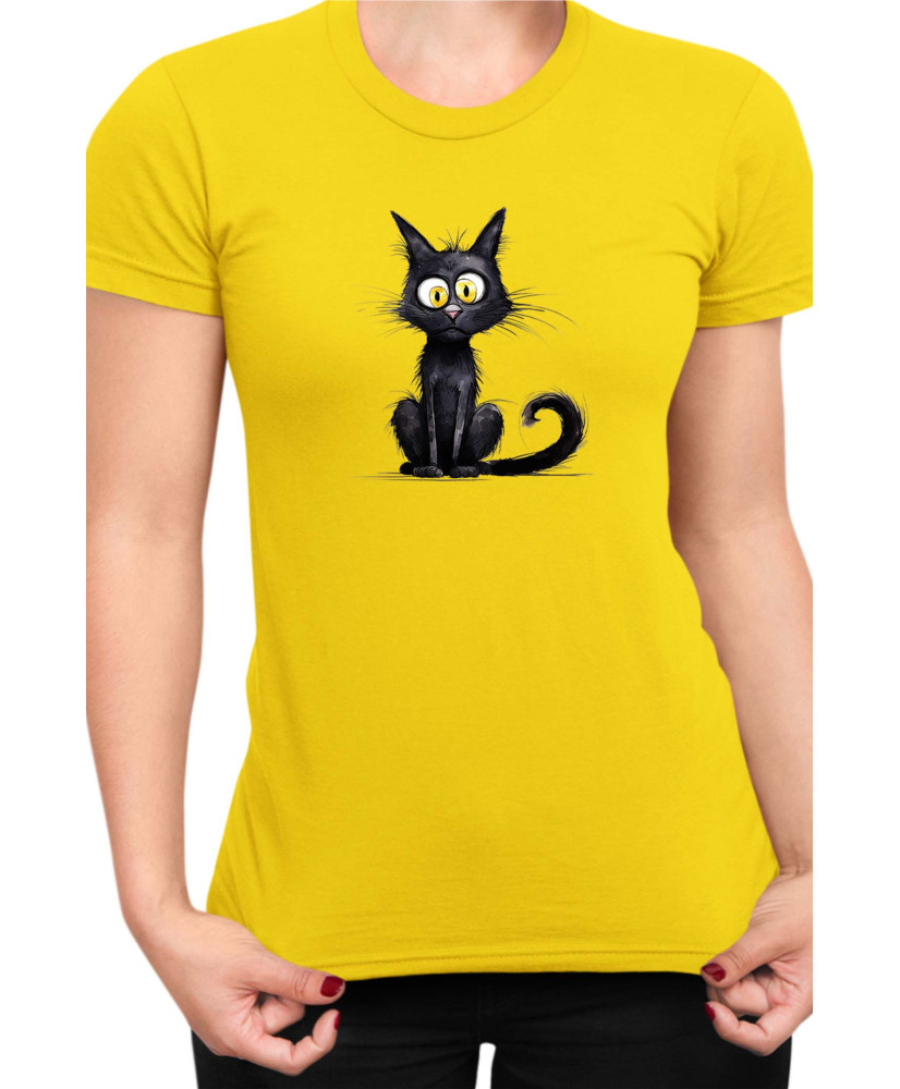 Дамска Тениска Funny Cats Breeds Bombay 1