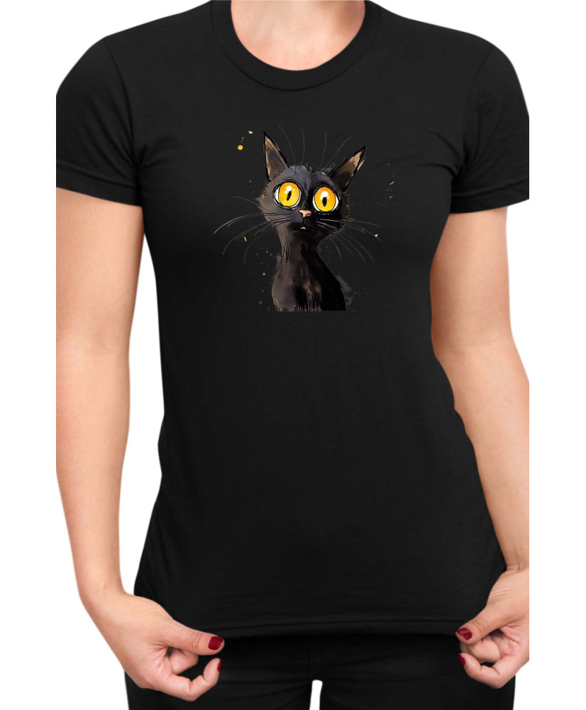 Дамска Тениска Funny Cats Breeds Bombay 2