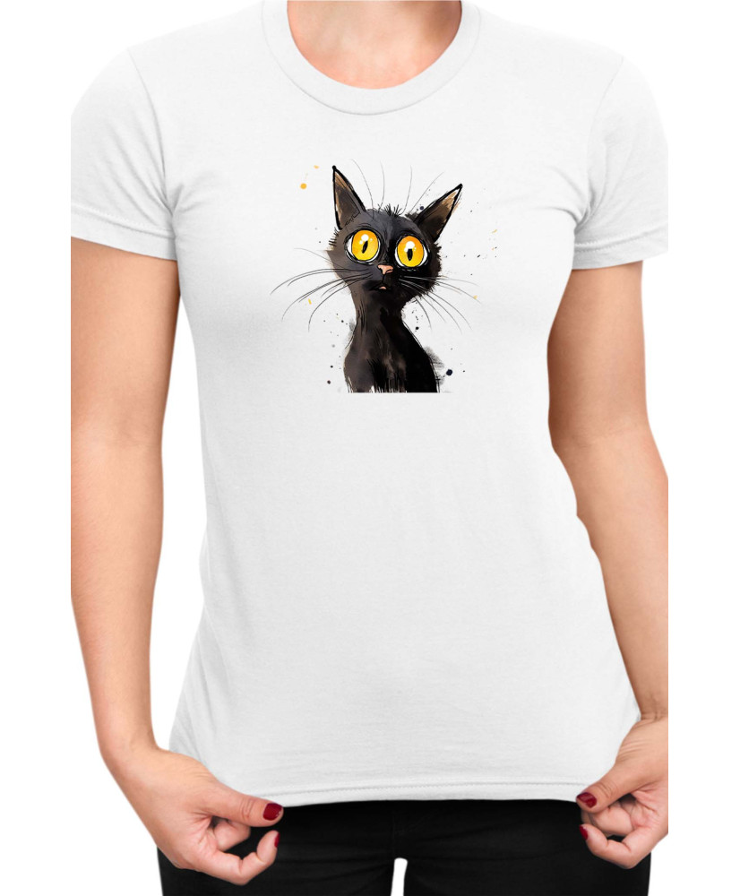 Дамска Тениска Funny Cats Breeds Bombay 2