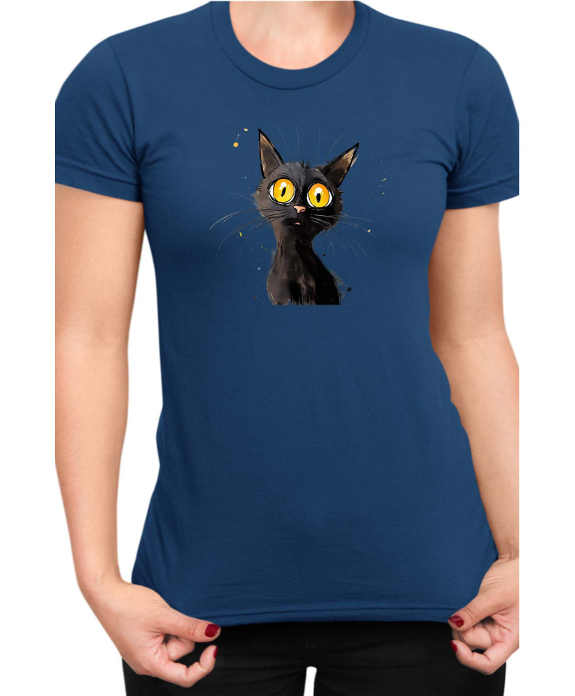 Дамска Тениска Funny Cats Breeds Bombay 2