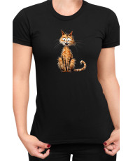 Дамска Тениска Funny Cats Breeds Cheetoh