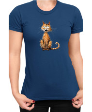 Дамска Тениска Funny Cats Breeds Cheetoh