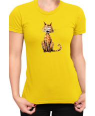 Дамска Тениска Funny Cats Breeds Cheetoh
