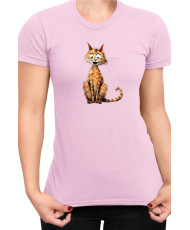 Дамска Тениска Funny Cats Breeds Cheetoh