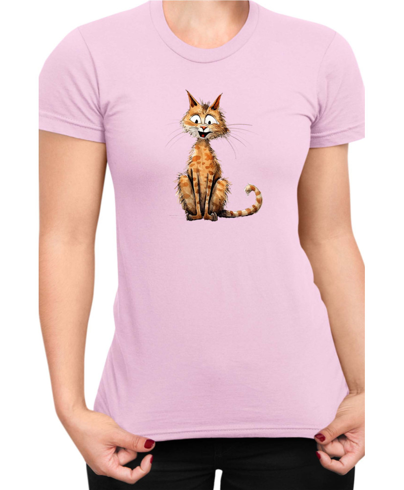 Дамска Тениска Funny Cats Breeds Cheetoh