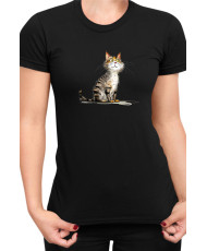 Дамска Тениска Funny Cats Breeds Cyprus