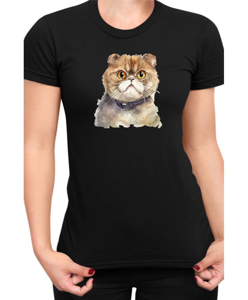 Дамска Тениска Funny Cats Breeds Foldex