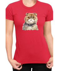 Дамска Тениска Funny Cats Breeds Foldex
