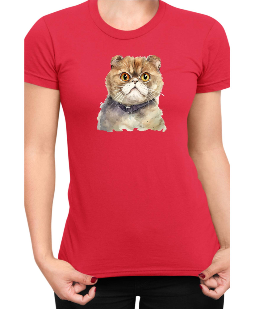 Дамска Тениска Funny Cats Breeds Foldex