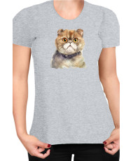 Дамска Тениска Funny Cats Breeds Foldex
