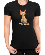 Дамска Тениска Funny Cats Breeds Javanese 1