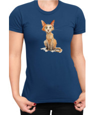 Дамска Тениска Funny Cats Breeds Javanese 1