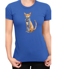 Дамска Тениска Funny Cats Breeds Javanese 2