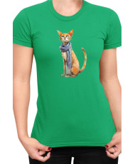 Дамска Тениска Funny Cats Breeds Javanese 2
