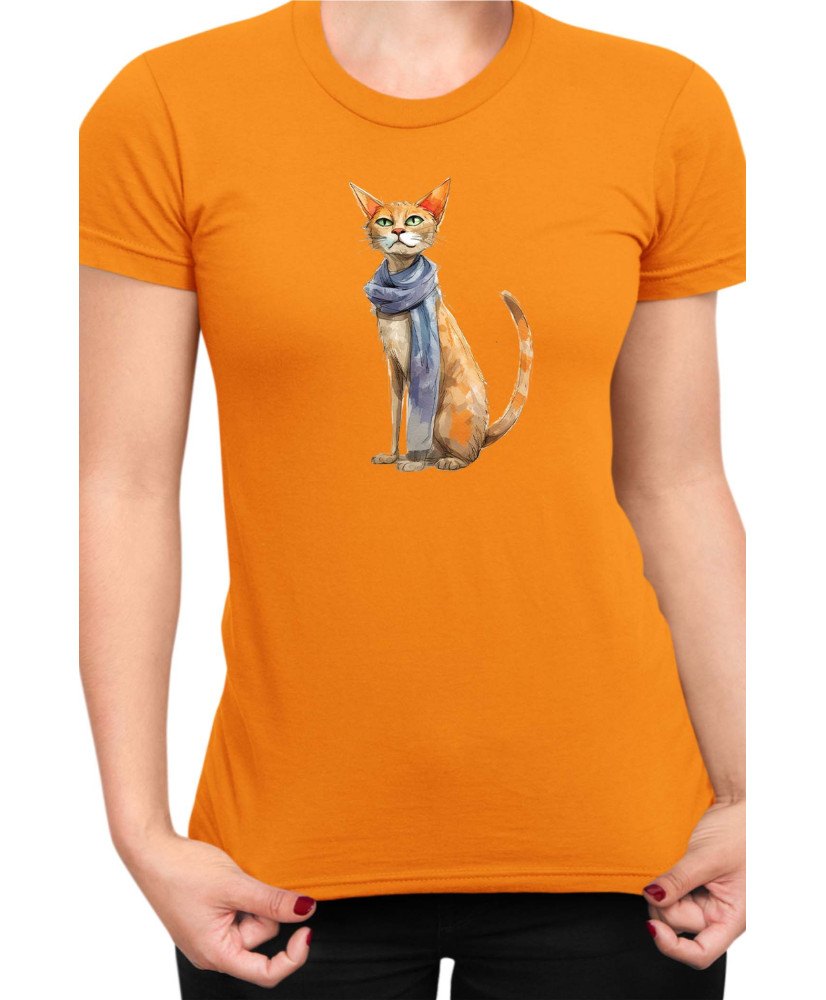 Дамска Тениска Funny Cats Breeds Javanese 2