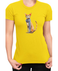Дамска Тениска Funny Cats Breeds Javanese 2