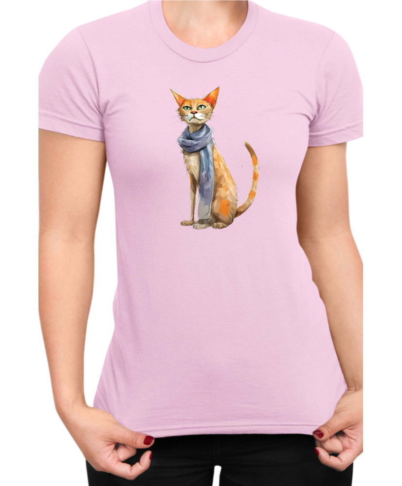 Дамска Тениска Funny Cats Breeds Javanese 2