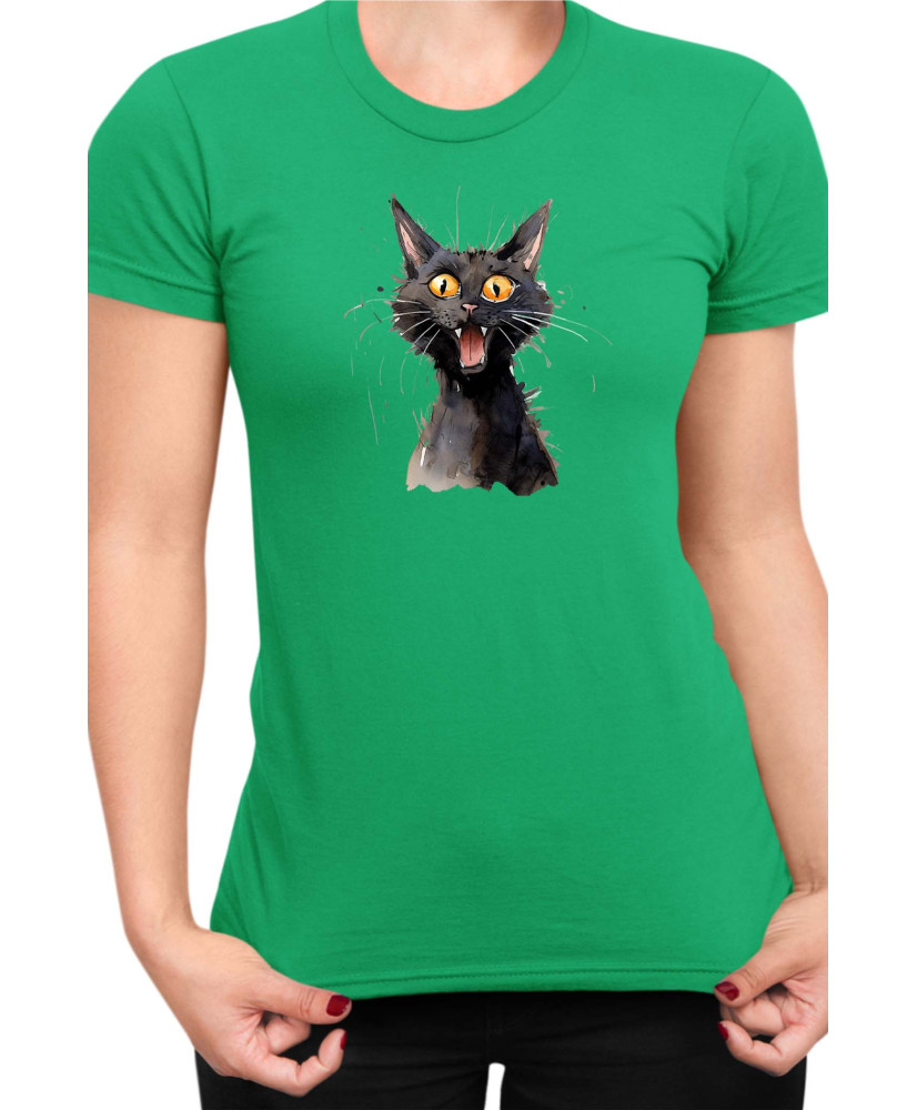 Дамска Тениска Funny Cats Breeds Mandalay 1