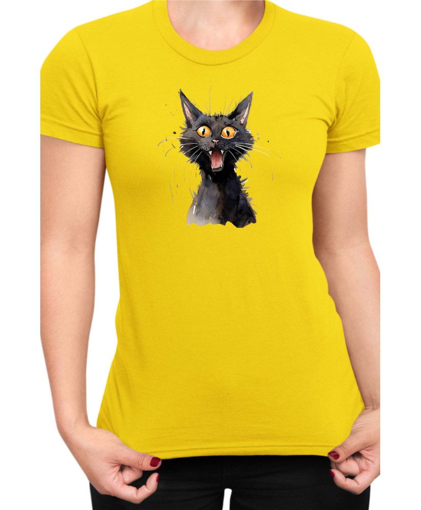 Дамска Тениска Funny Cats Breeds Mandalay 1