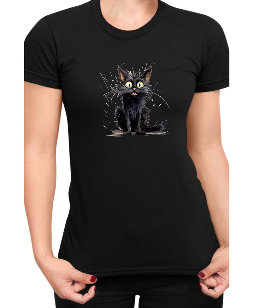 Дамска Тениска Funny Cats Breeds Mandalay 2