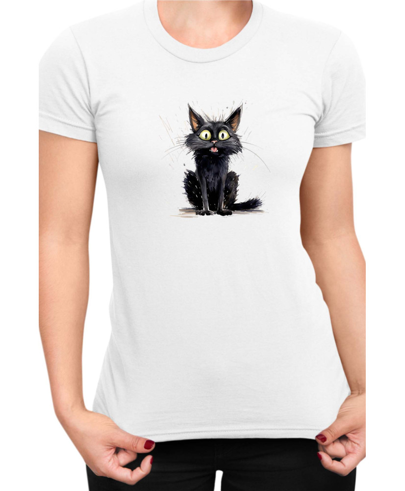 Дамска Тениска Funny Cats Breeds Mandalay 2
