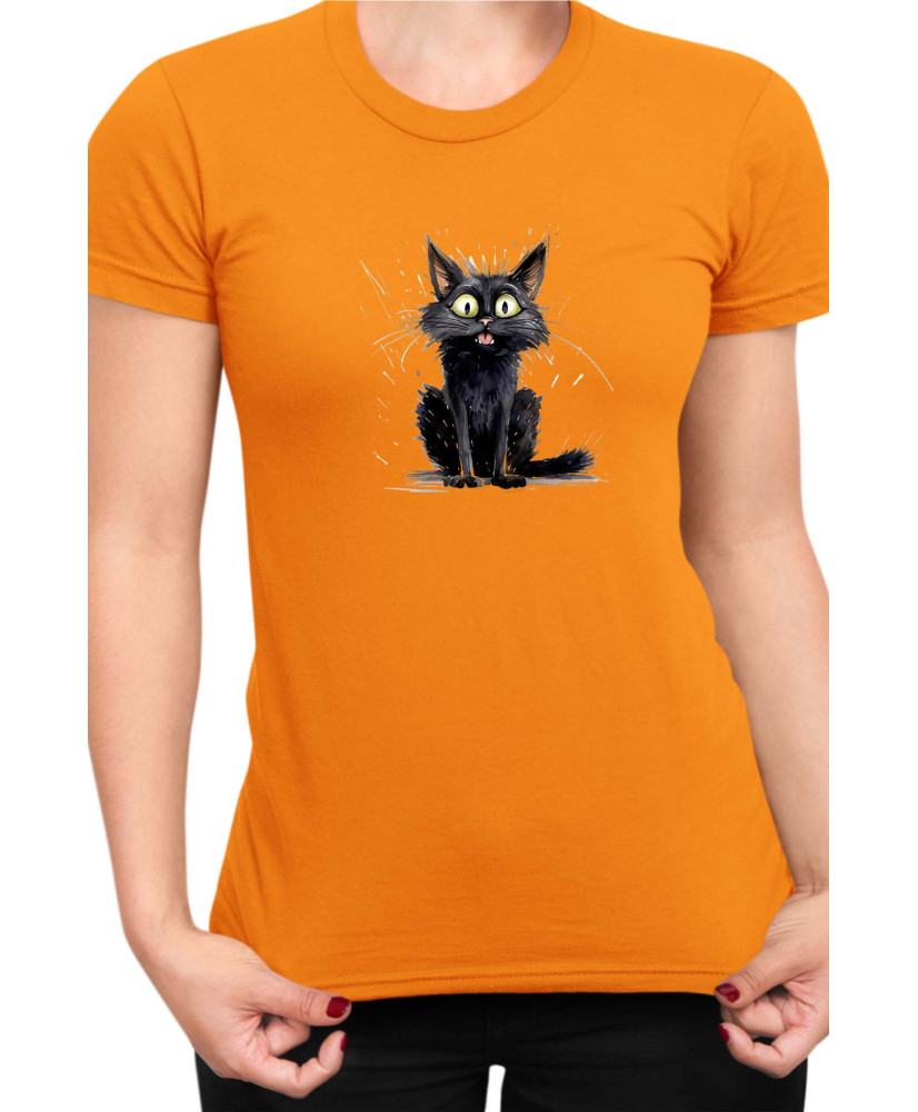 Дамска Тениска Funny Cats Breeds Mandalay 2