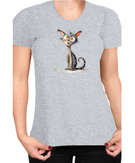 Дамска Тениска Funny Cats Breeds Oriental Shorthair