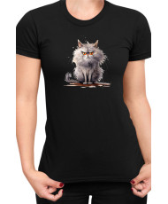 Дамска Тениска Funny Cats Breeds Persian