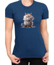 Дамска Тениска Funny Cats Breeds Persian