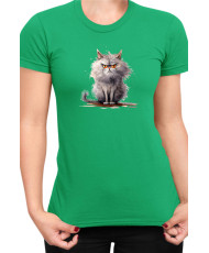 Дамска Тениска Funny Cats Breeds Persian
