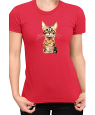 Дамска Тениска Funny Cats Breeds Serengeti