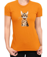 Дамска Тениска Funny Cats Breeds Serengeti