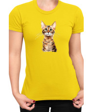 Дамска Тениска Funny Cats Breeds Serengeti