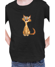 Детска Тениска Funny Cats Breeds Abyssinian 1
