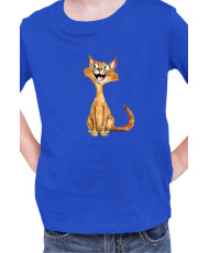 Детска Тениска Funny Cats Breeds Abyssinian 1