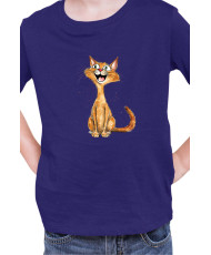 Детска Тениска Funny Cats Breeds Abyssinian 1
