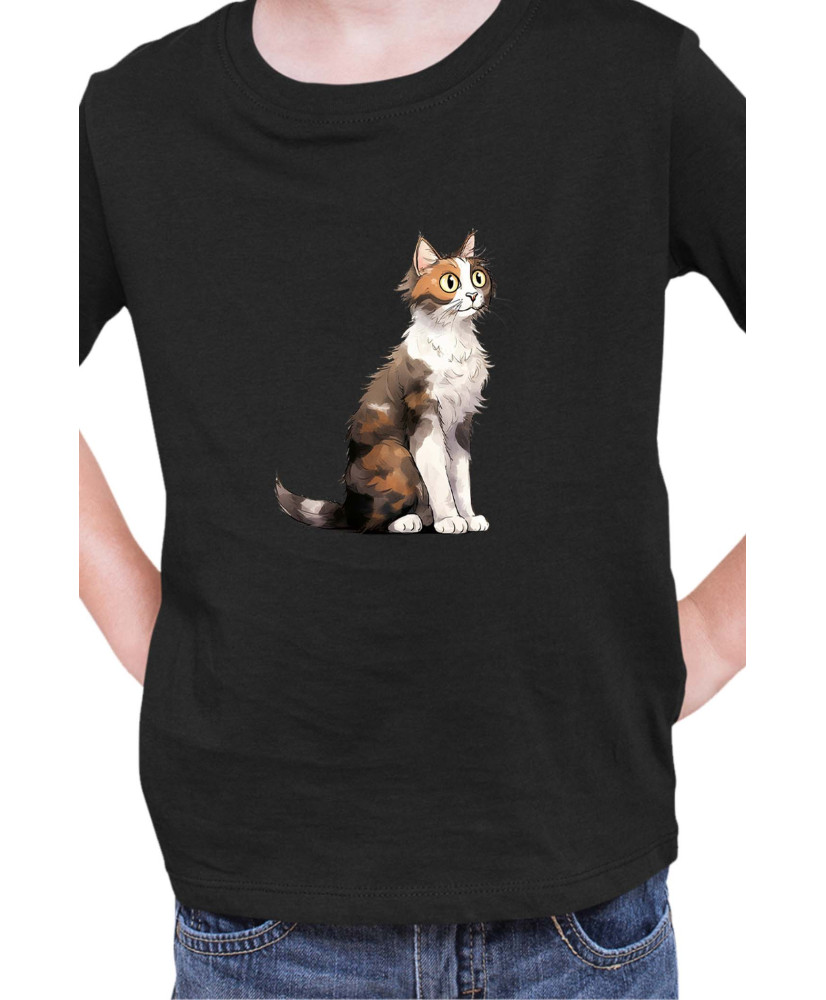 Детска Тениска Funny Cats Breeds Aegean 1