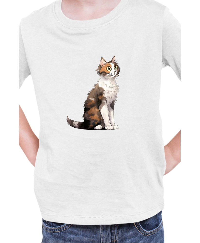 Детска Тениска Funny Cats Breeds Aegean 1