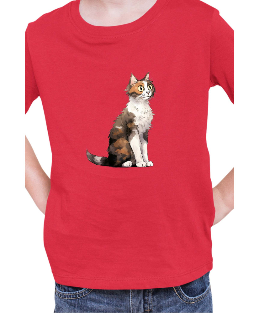 Детска Тениска Funny Cats Breeds Aegean 1