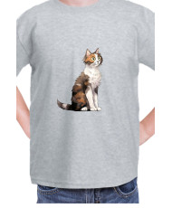 Детска Тениска Funny Cats Breeds Aegean 1