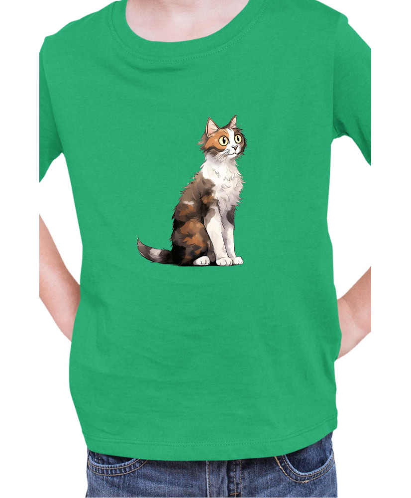 Детска Тениска Funny Cats Breeds Aegean 1
