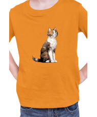 Детска Тениска Funny Cats Breeds Aegean 1
