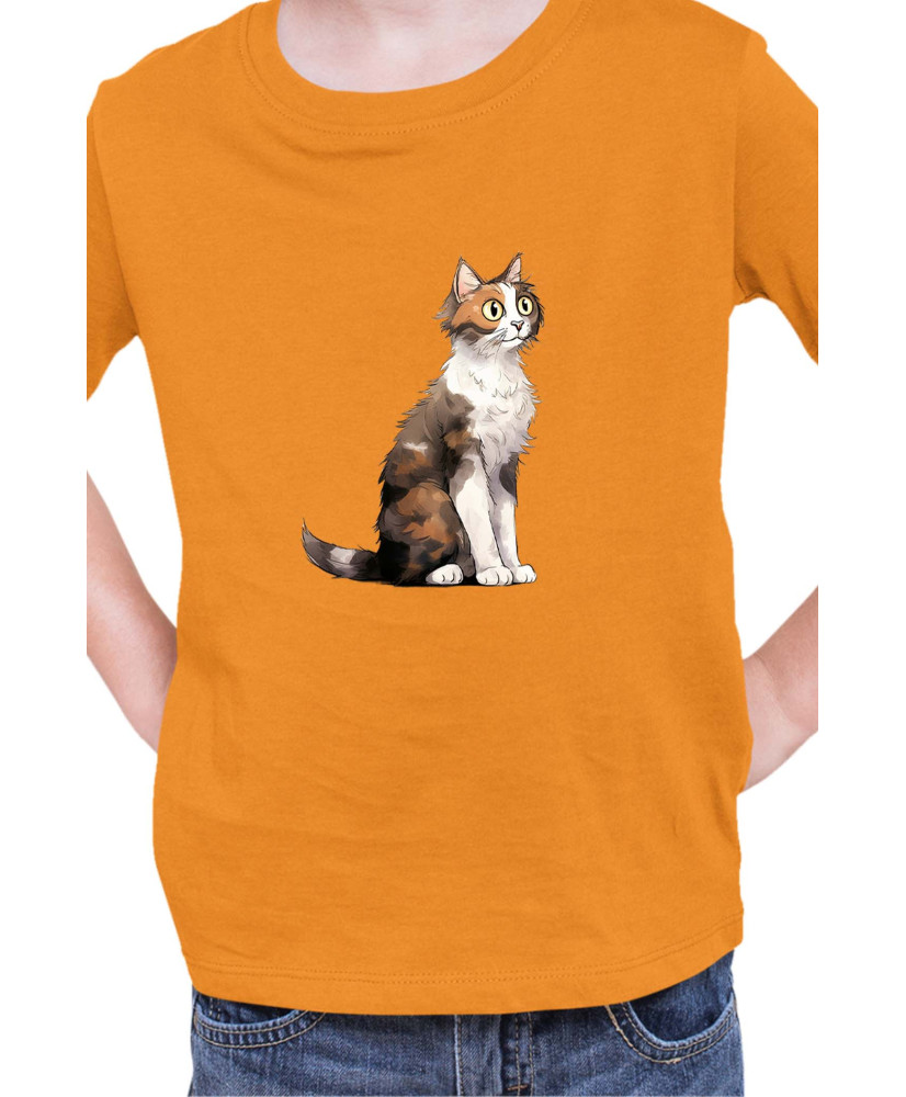 Детска Тениска Funny Cats Breeds Aegean 1