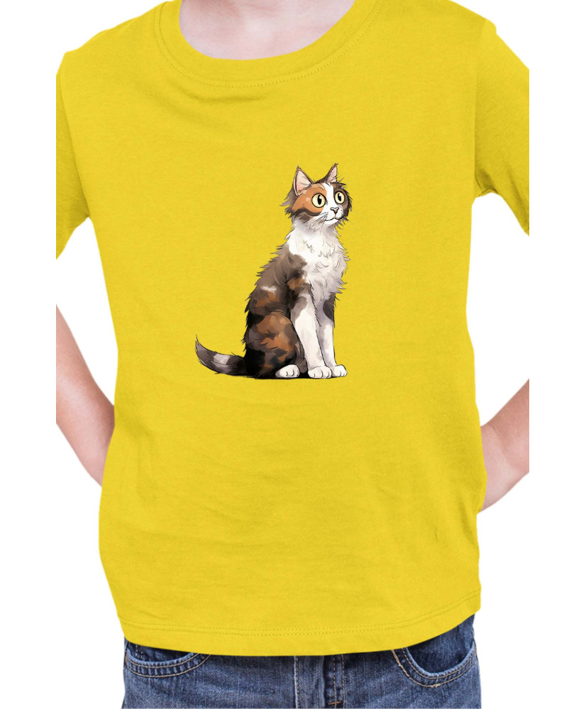 Детска Тениска Funny Cats Breeds Aegean 1