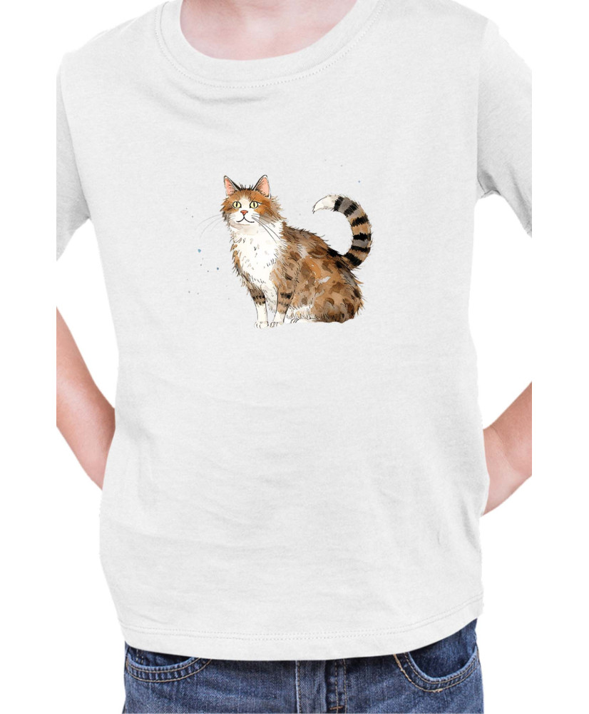 Детска Тениска Funny Cats Breeds Aegean 2