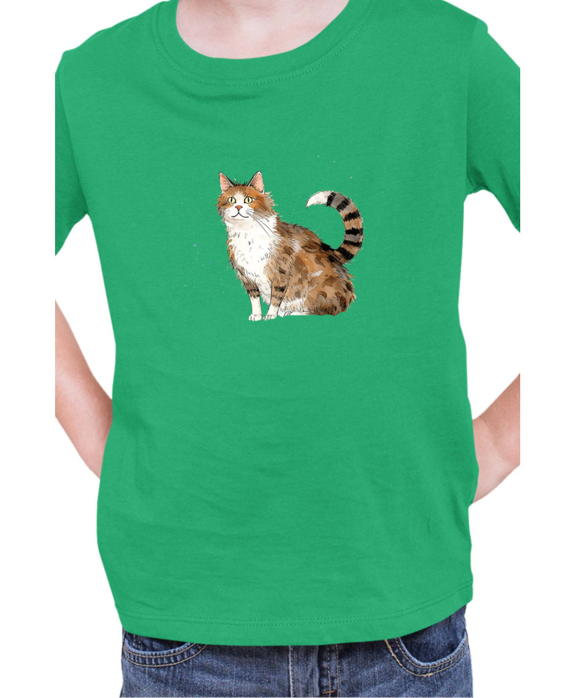 Детска Тениска Funny Cats Breeds Aegean 2