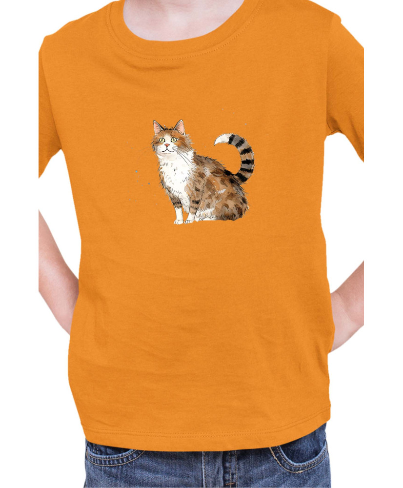 Детска Тениска Funny Cats Breeds Aegean 2